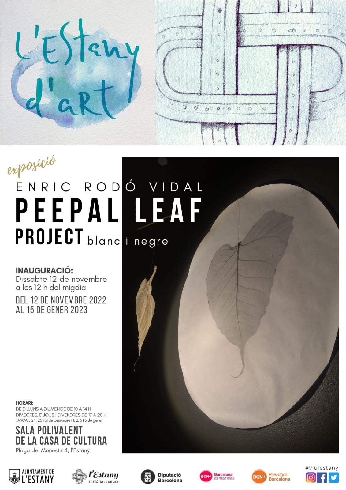 PEEPAL LEAF PROJECT blanc i negre