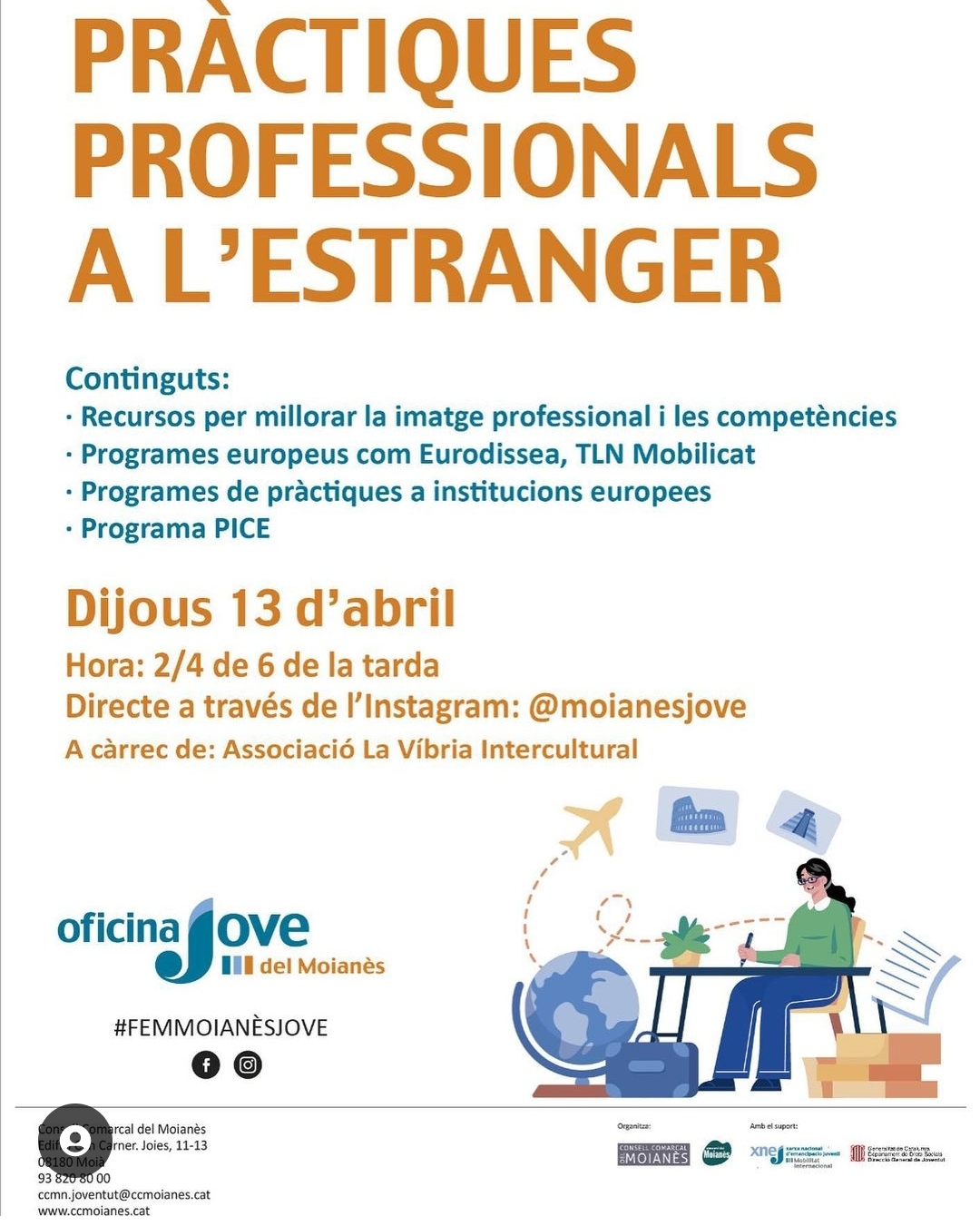 Pràctiques professionals a l'estranger