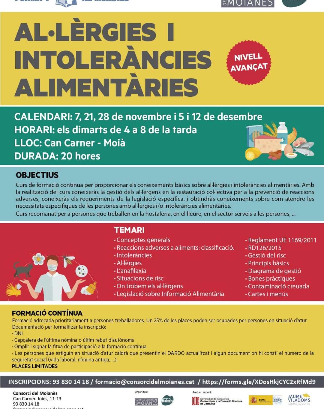 Al·lèrgies i intoleràncies alimentàries