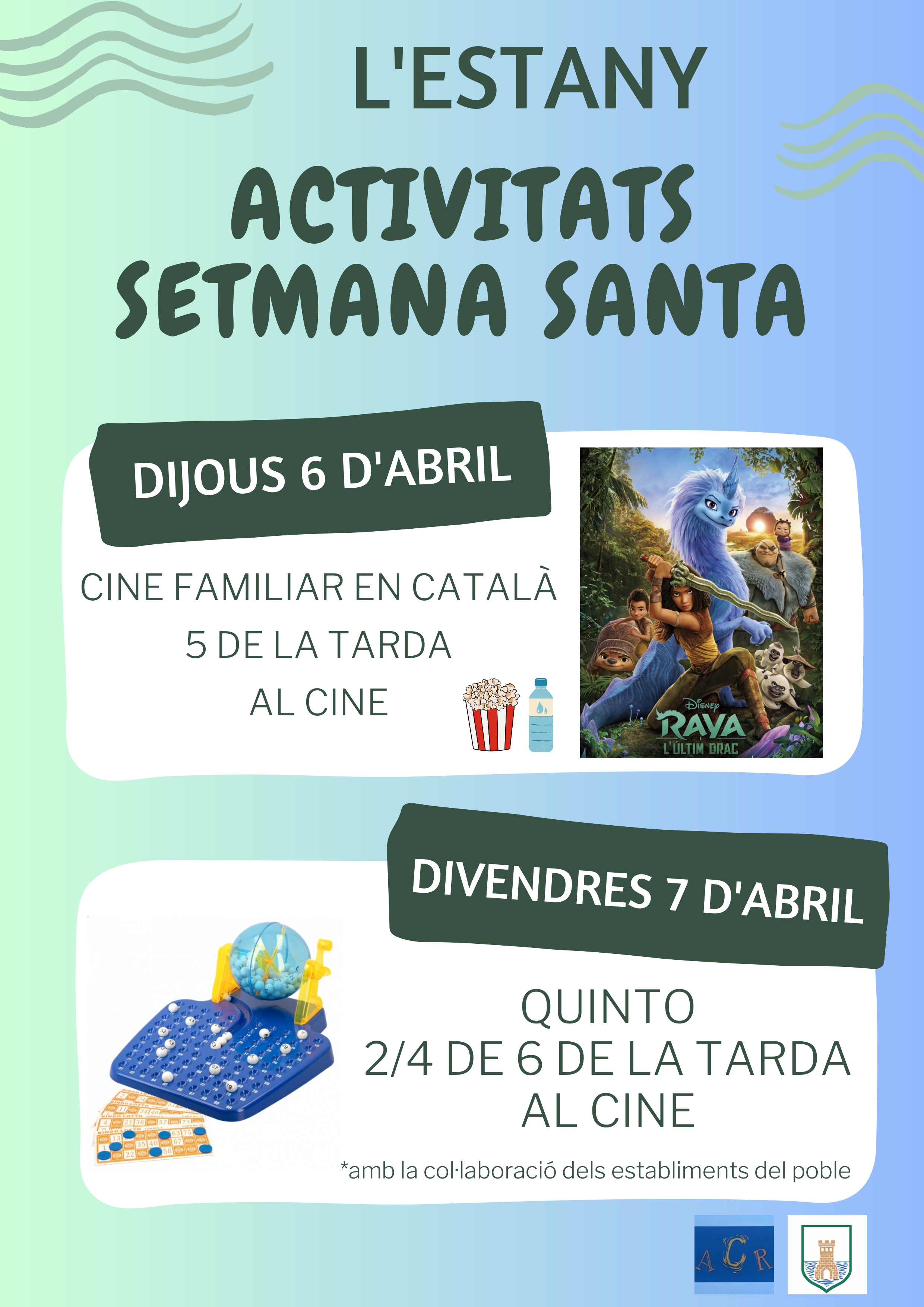 ACTIVITATS SETMANA SANTA -2023