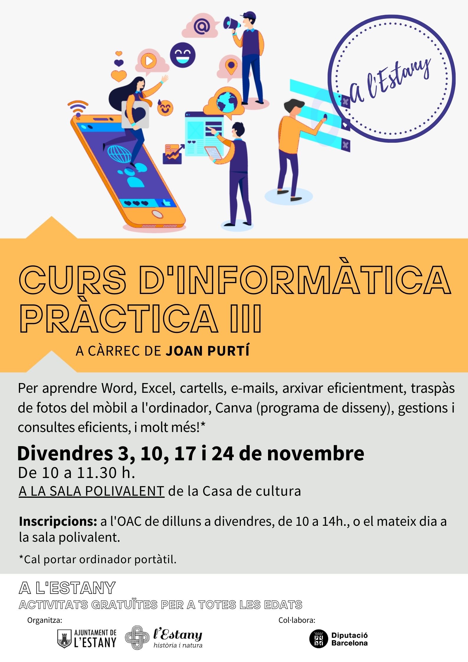 CURS D'INFORMÀTICA PRÀCTICA III