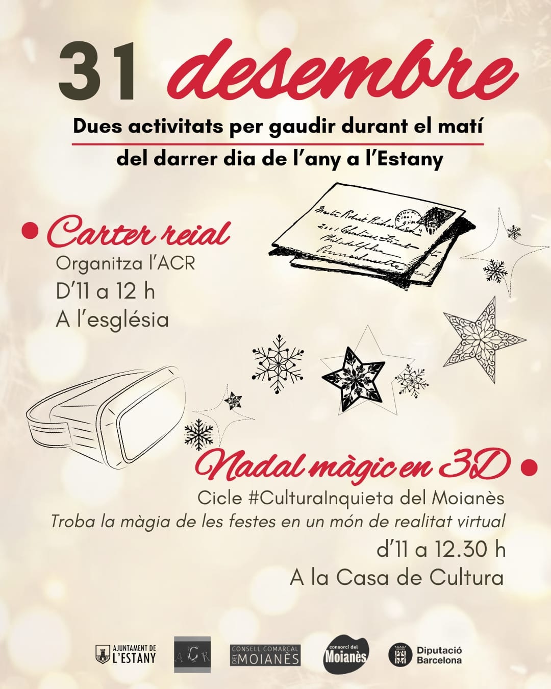 Activitats del 31 de desembre