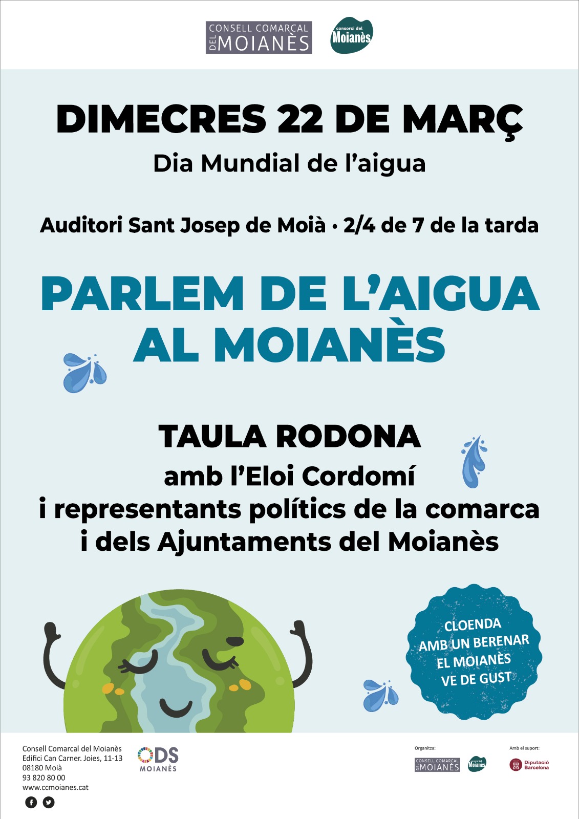 Parlem de l'aigua al Moianès