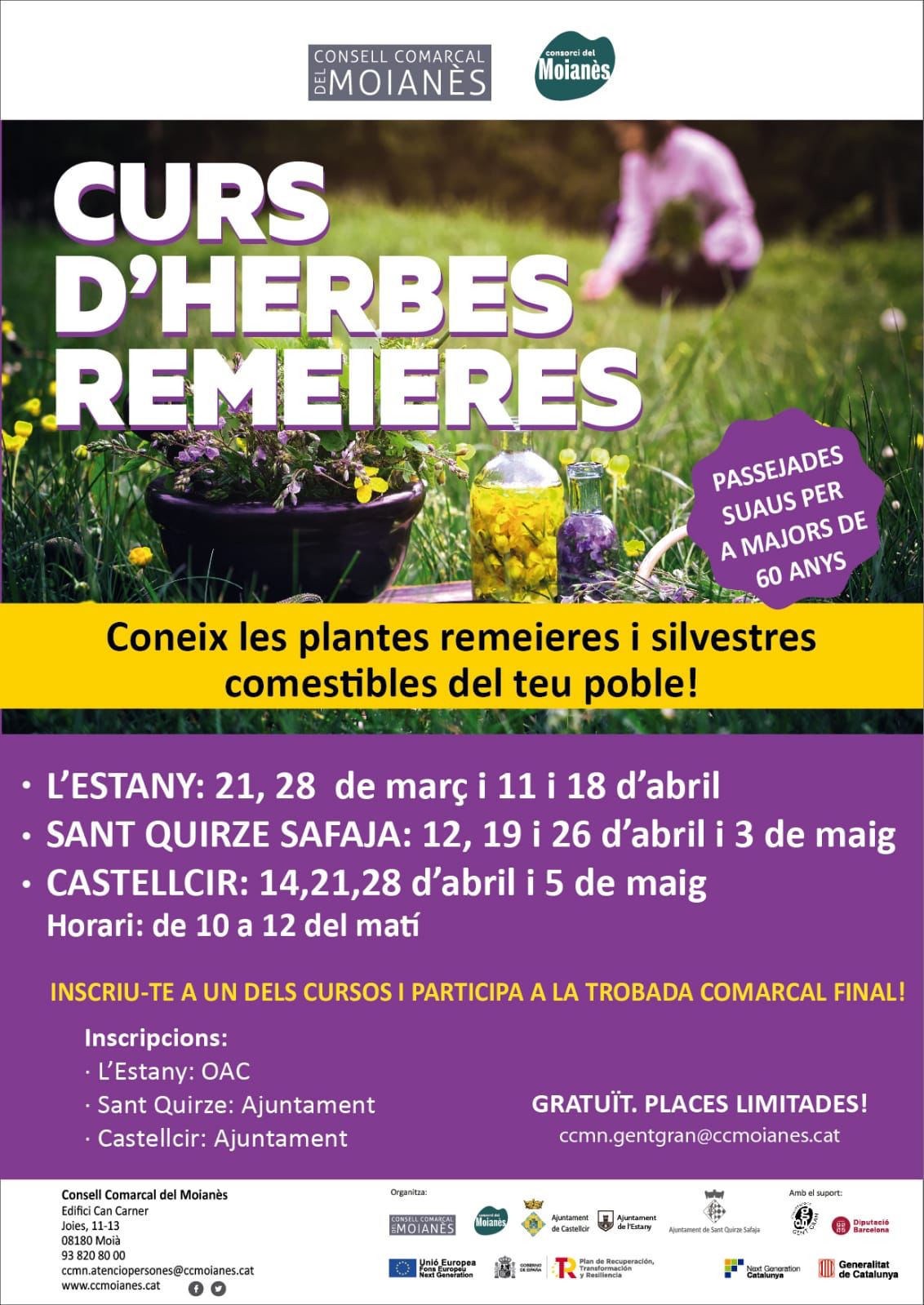 CURS D'HERBES REMEIERES