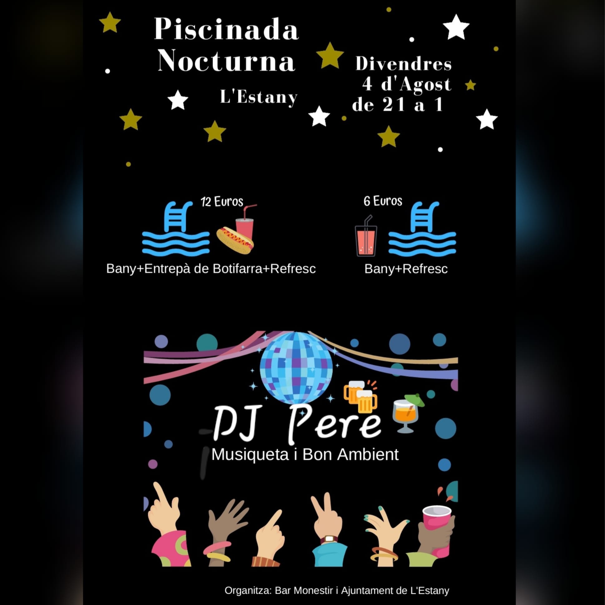 PISCINADA NOCTURNA