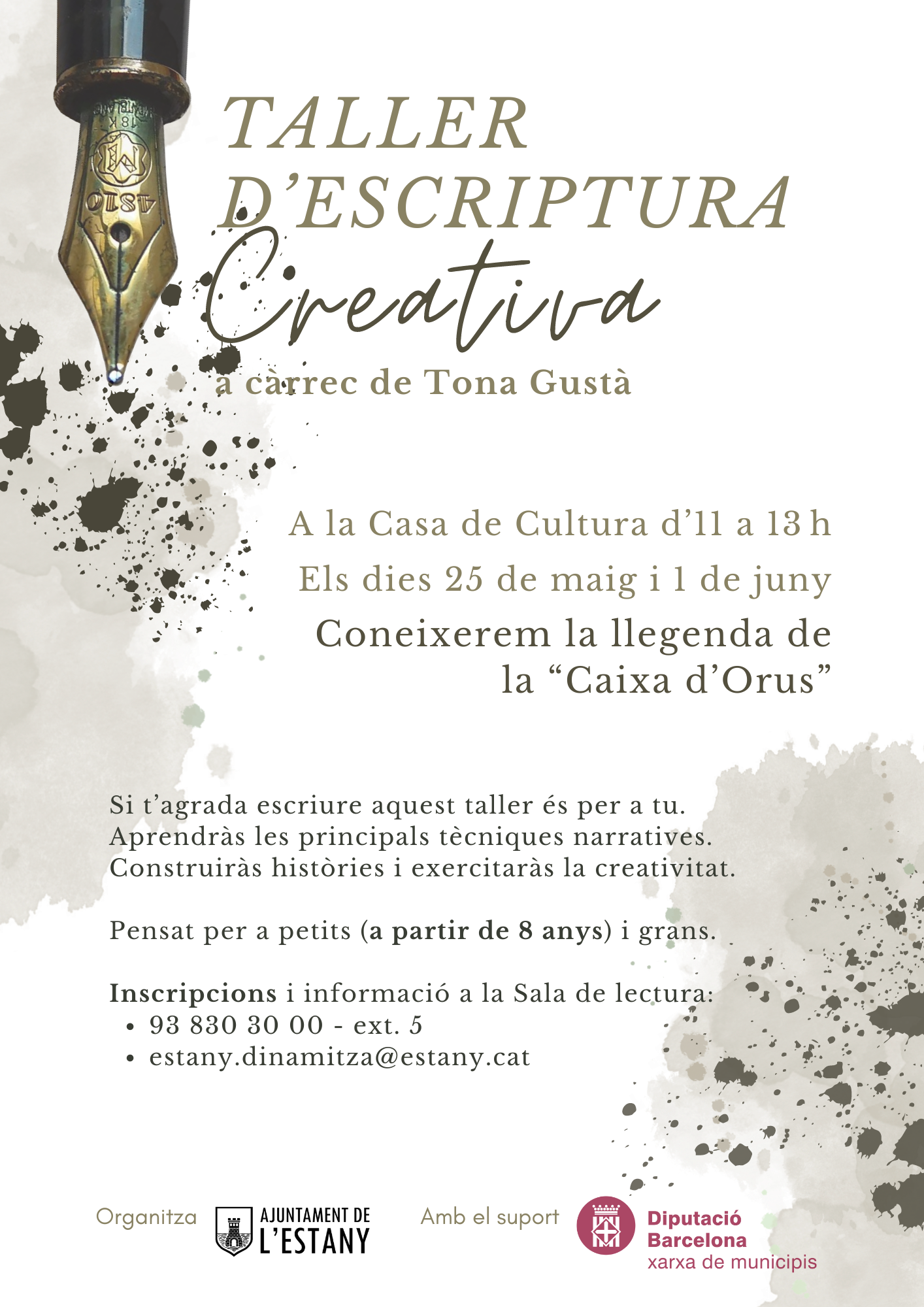 Taller d'escriptura creativa