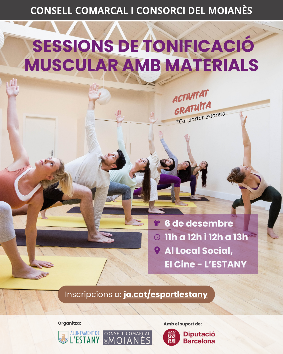 Sessió de tonificació muscular