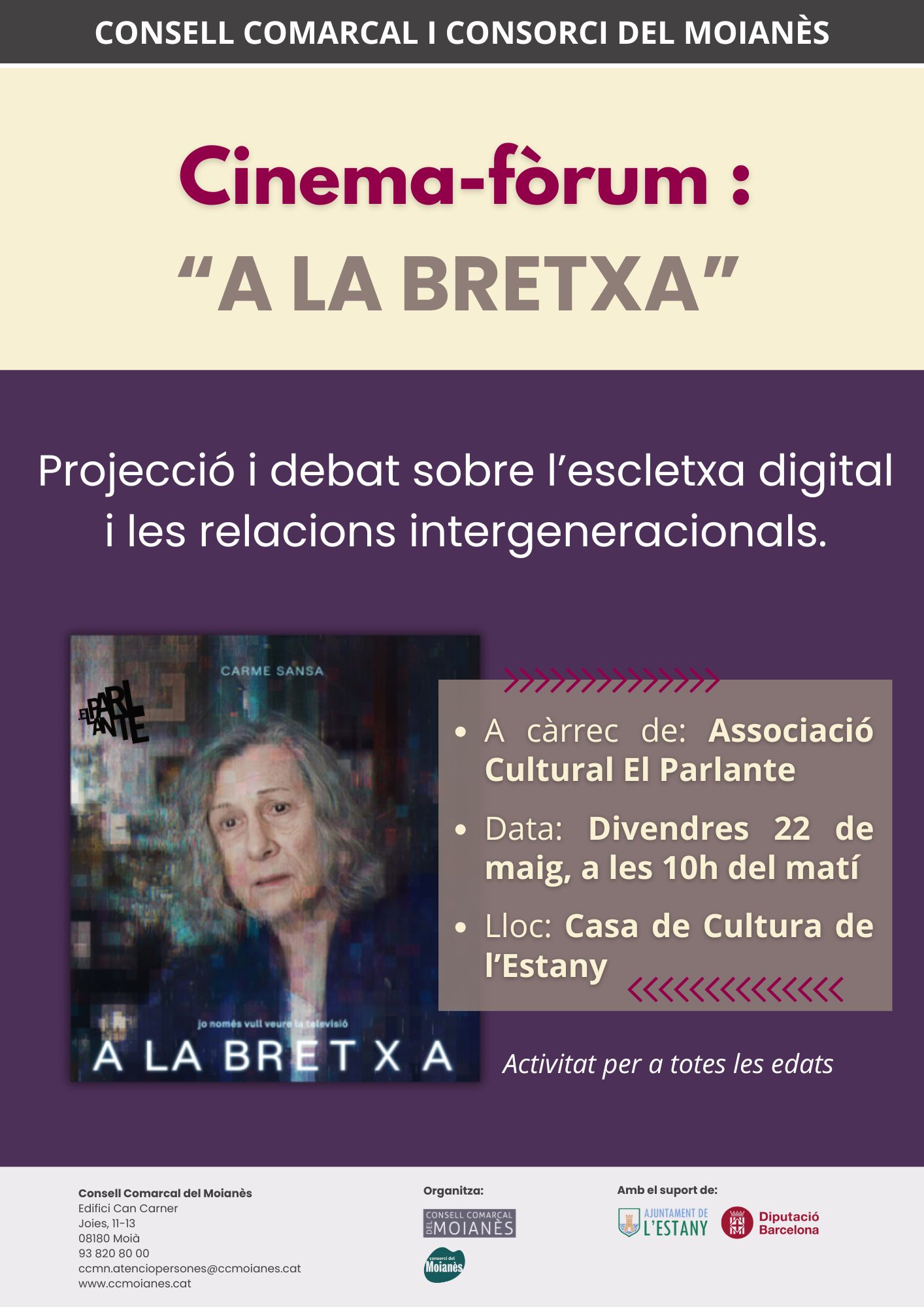 Cinema-fòrum: 'A la bretxa'