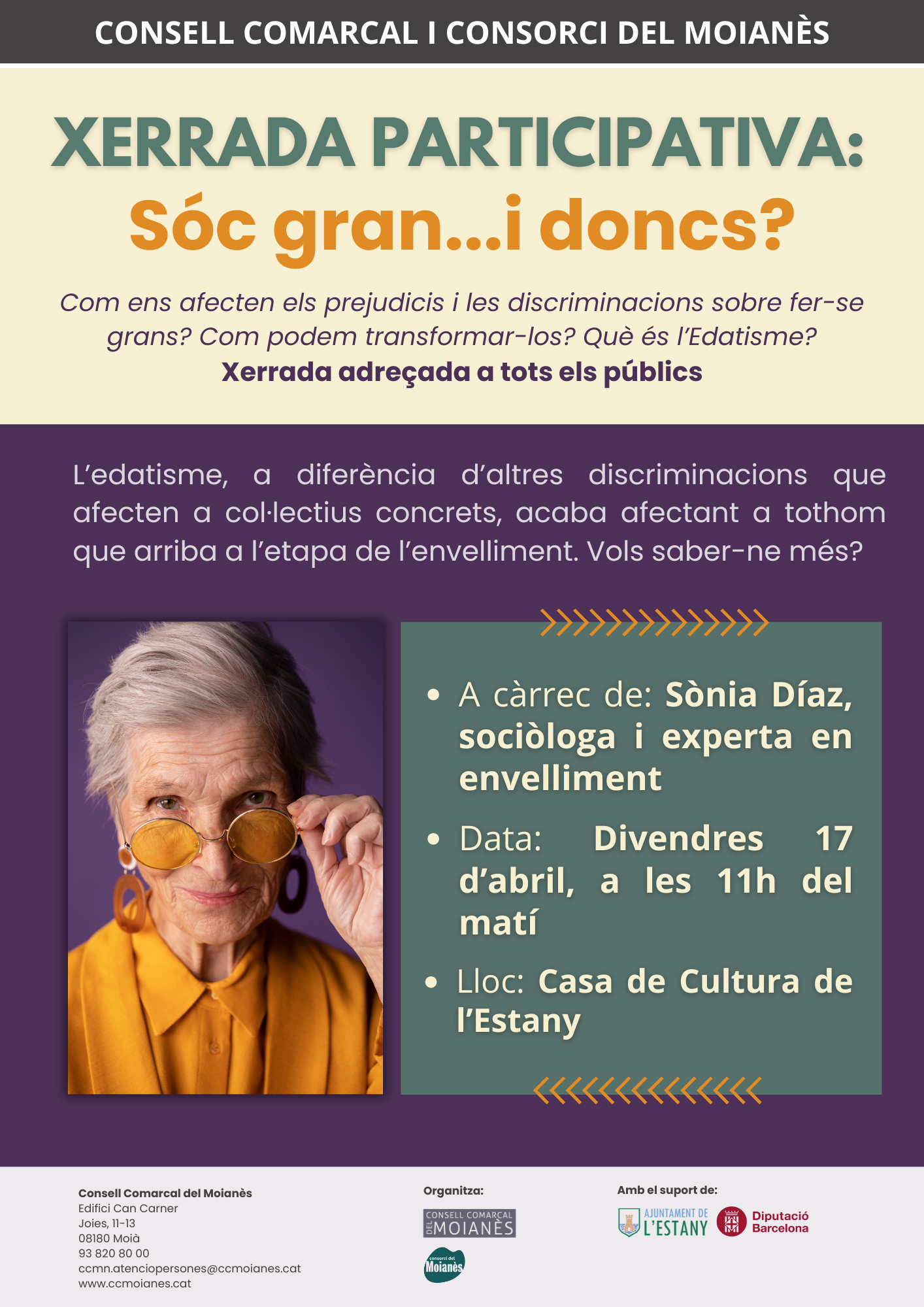 Xerrada participativa: 'S&oacute;c gran... i doncs?'