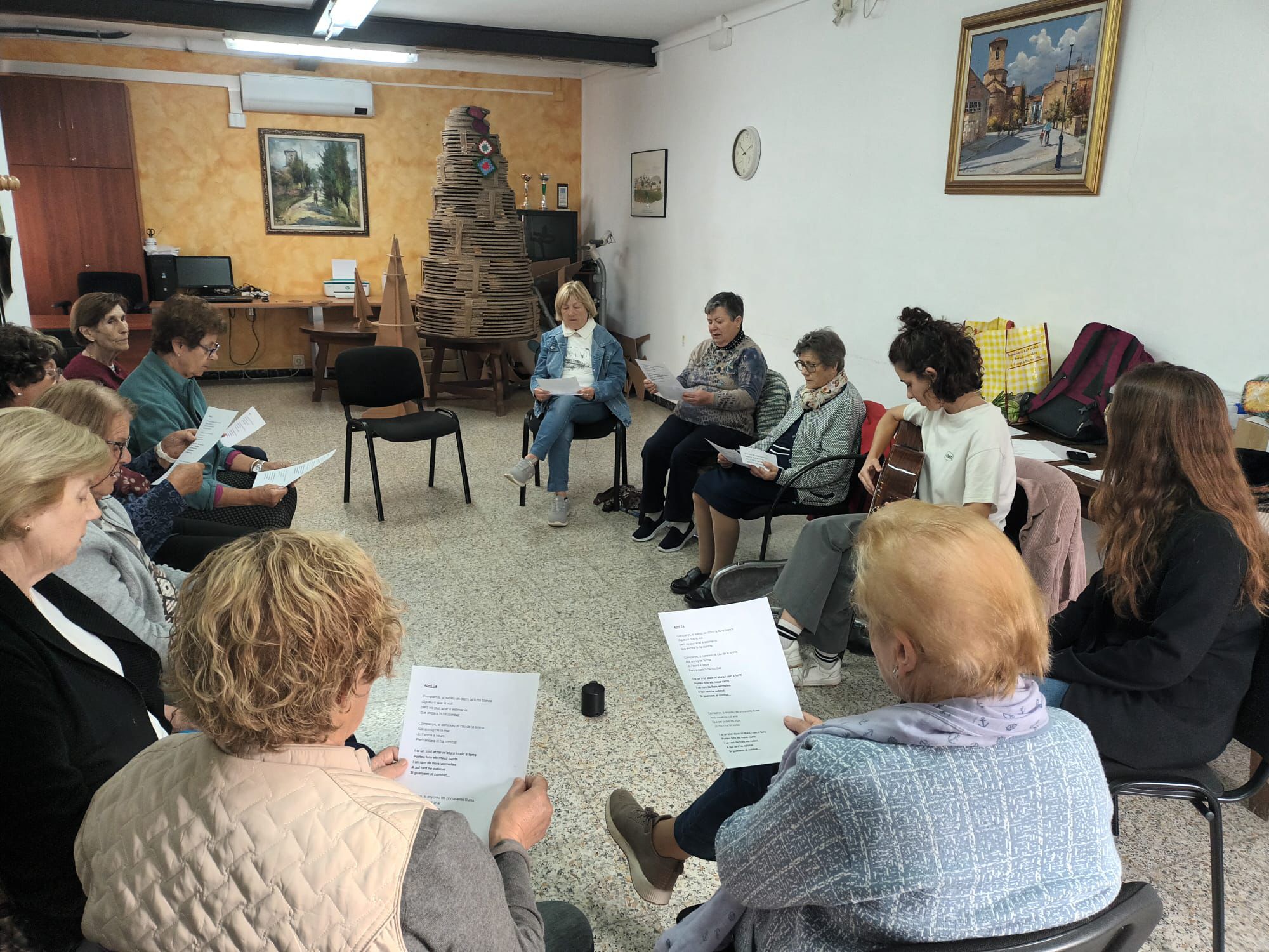 Cultura i ment es troben a través del cant a l'Estany